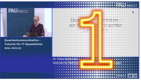 Zum Artikel "Quantum Communication I – Tutorial for IT Specialists Part 1 (Dr. Peter Holleczek) / german language"