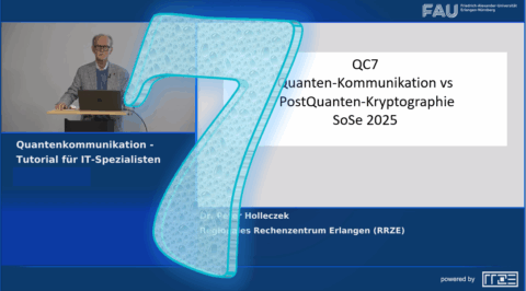 Zum Artikel "Quantenkommunikation VII – Tutorial für IT-Spezialisten Teil 7 (Dr. Peter Holleczek)"